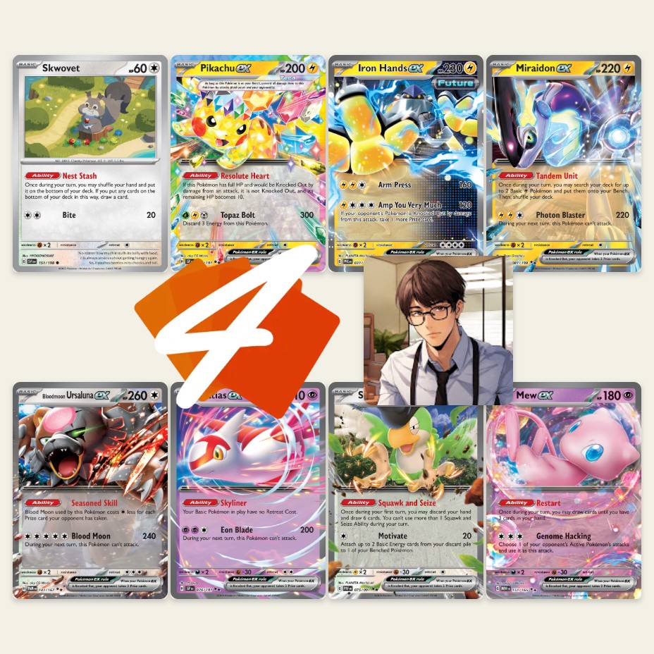 [PTCG Live] Classic Electric Deck. Miraidon/Iron Hands Decklist + Gameplay